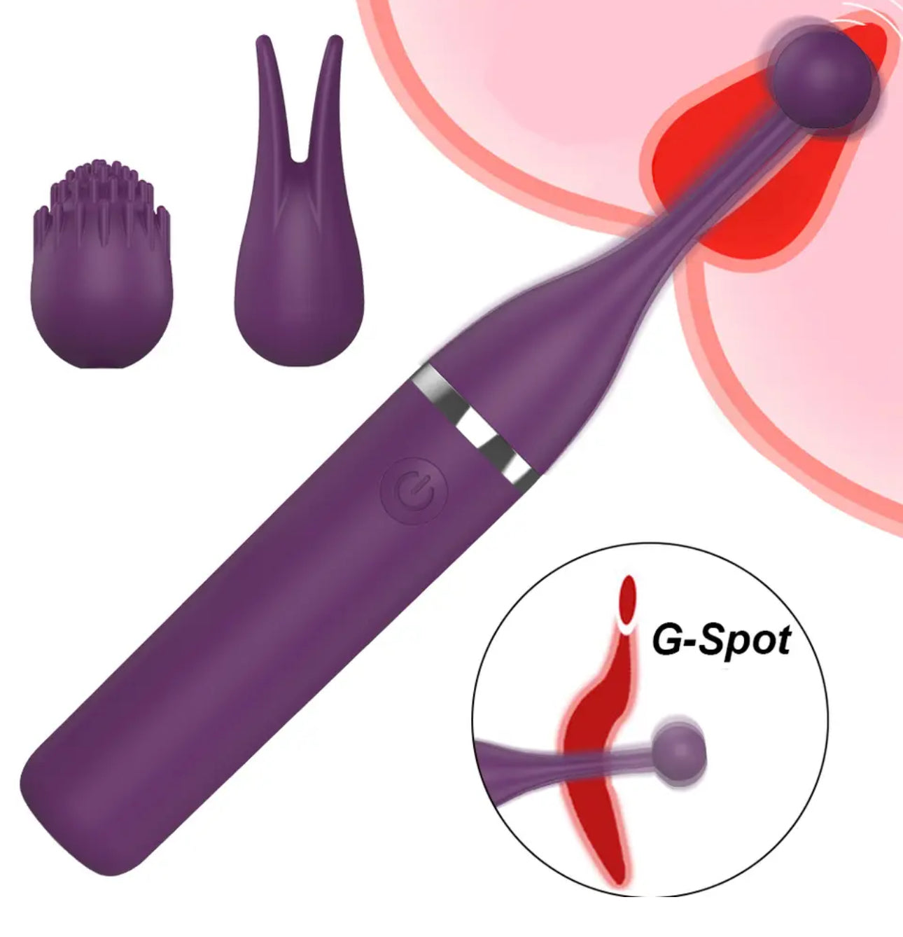 Clitoris G Spot Vibrator for Women Nipple Clit Stimulator Female Fast Orgasm Erotic Masturbator Adult Sex Toys for Couple Play.