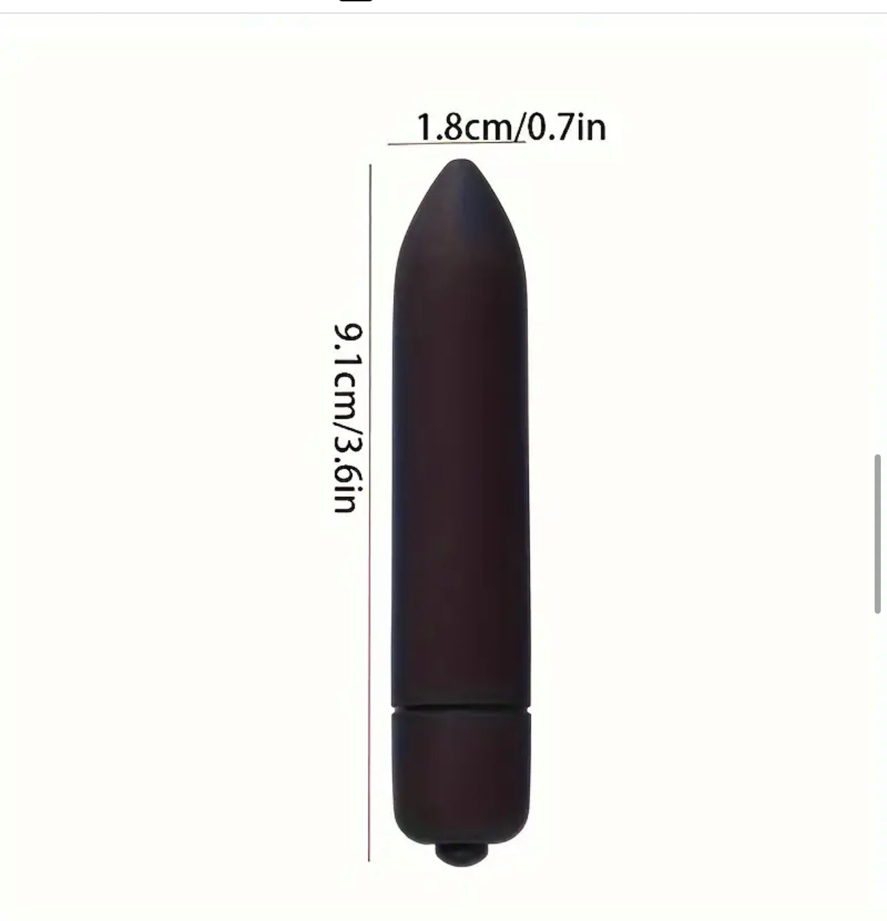 1pc Purple AV Vibrator - 10 Frequency Female & Male Stimulator For Clitoral Massage & Masturbation - Battery Not Included