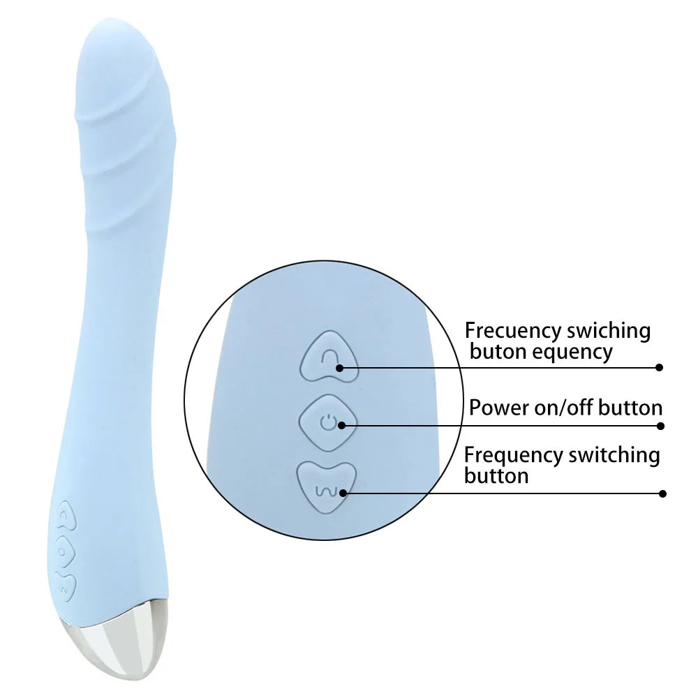 USB Charging G-Spot Dildos Vibrator Sex Toys For Women 10 Speeds Vagina Clitoris Massager Female Masturbation Powerful