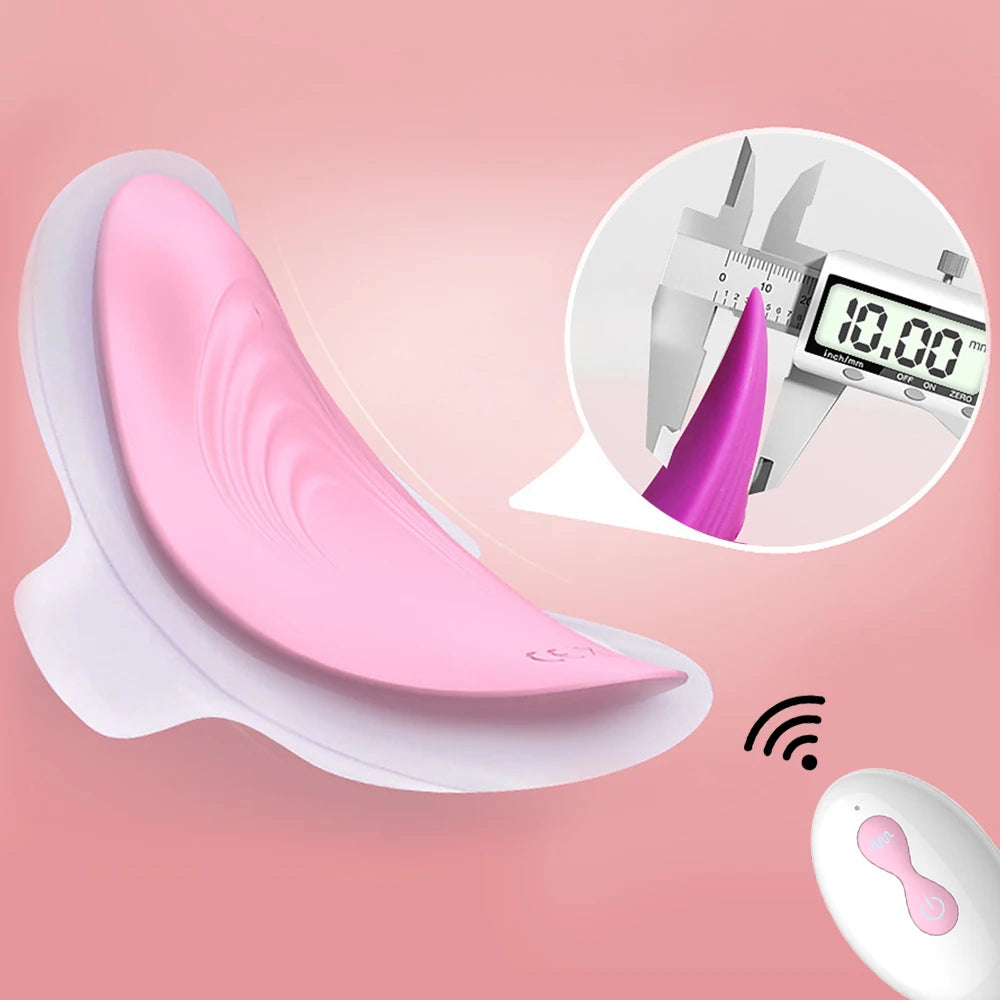 Butterfly Wearable Dildo Vibrator for Women Masturbator Wireless Remote Control Vibrating Panties Orgasm Sex Toys for Couple