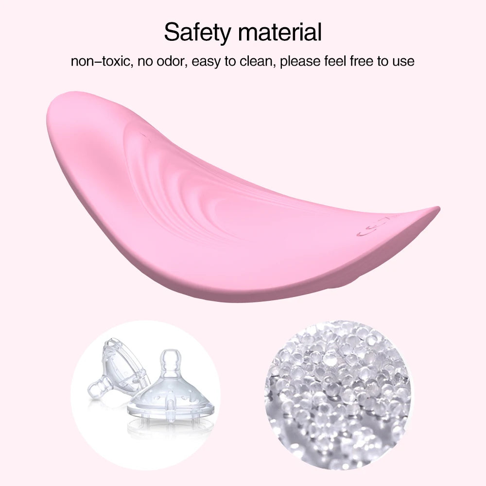 Butterfly Wearable Dildo Vibrator for Women Masturbator Wireless Remote Control Vibrating Panties Orgasm Sex Toys for Couple