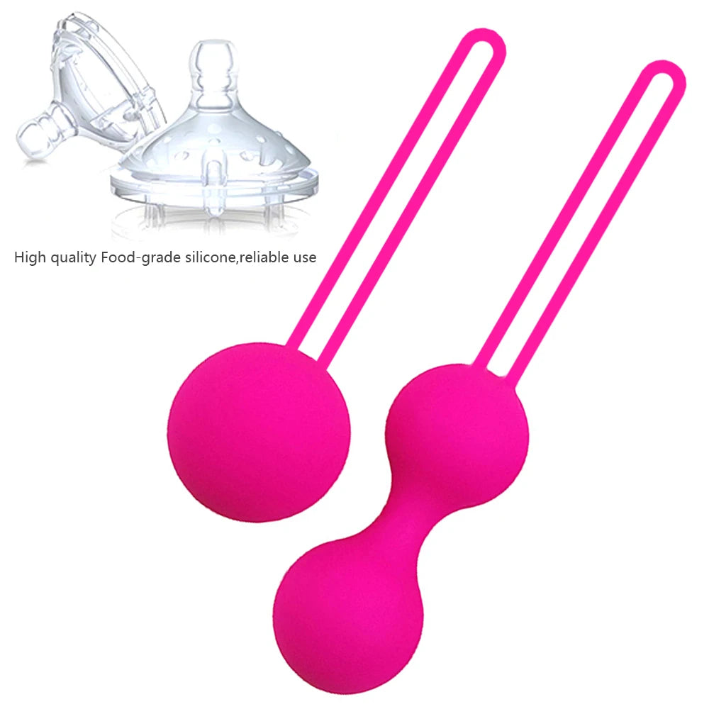 Safe Silicone Kegel Balls Smart Ball Ben Wa Ball Vagina Tighten Exercise Machine Vaginal Geisha Ball Sex Toys for Women