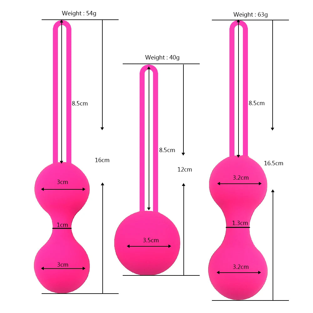 Safe Silicone Kegel Balls Smart Ball Ben Wa Ball Vagina Tighten Exercise Machine Vaginal Geisha Ball Sex Toys for Women