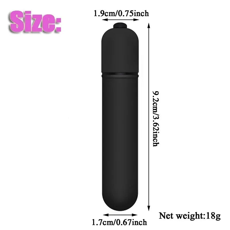 Mini Bullet Vibrator Vaginal Massage Dildo Vibrador Sex Toys For Women G-spot Vibrating Clitoris Stimulator Female Masturbator