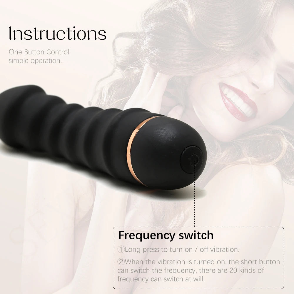 20 Modes Vibrator Soft Silicone Dildo Realistic Penis Strong Motor G-spot Clitoral Stimulator Female Masturbator Adult Sex Toys