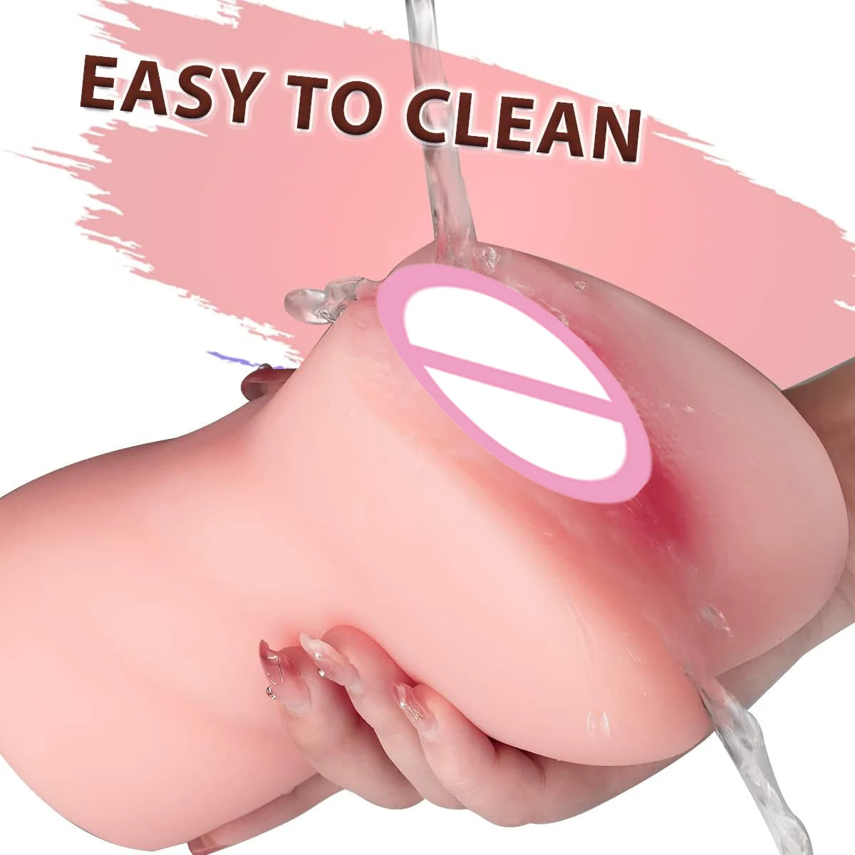 3 in 1 Artificial Vagina Male Masturbator Cup Realistic Vaginal Real Oral Vagina Anal Silicone Ass Sex Toys for Men Masturbation