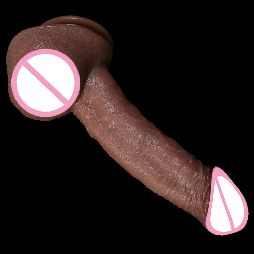 New Arrivals Realistic Dildo Soft Penis Huge Female Pussy Massager Suction Cup Anal Plug Sex Toys For Woman Masturbator Dick Hot