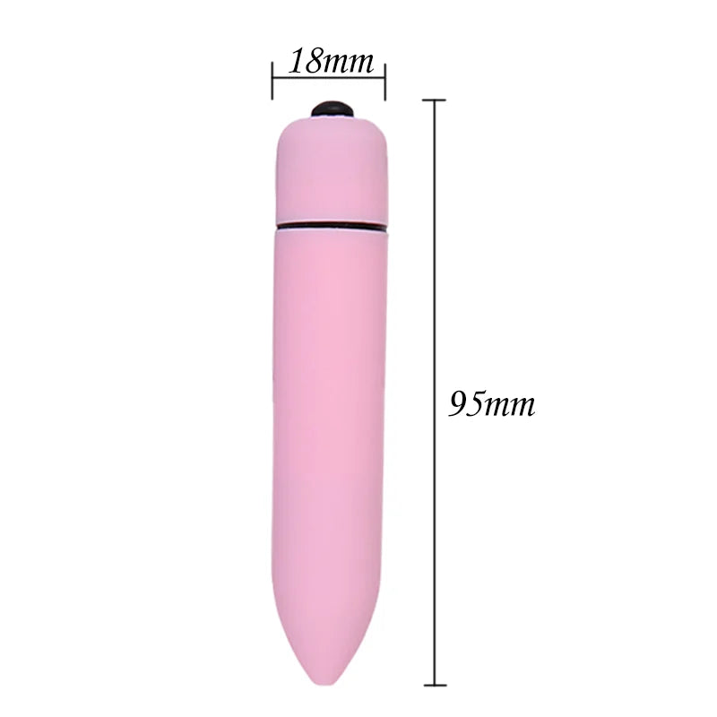 Mini Bullet Vibrator 10 Frequency Powerful Clitoris Stimulator Vaginal Massage Masturbator Sex Toys For Women Adults 18