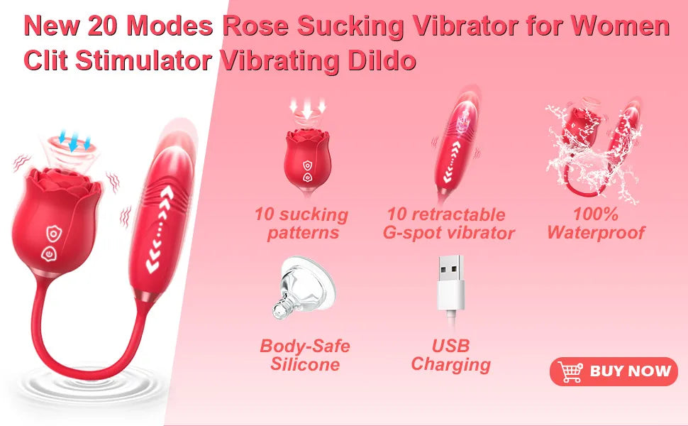 Realistic Thrusting Dildo Vibrator for Women with 10 Powerful Vibrating Mode and Heating Flexible Curved Penis Sex Toys Female