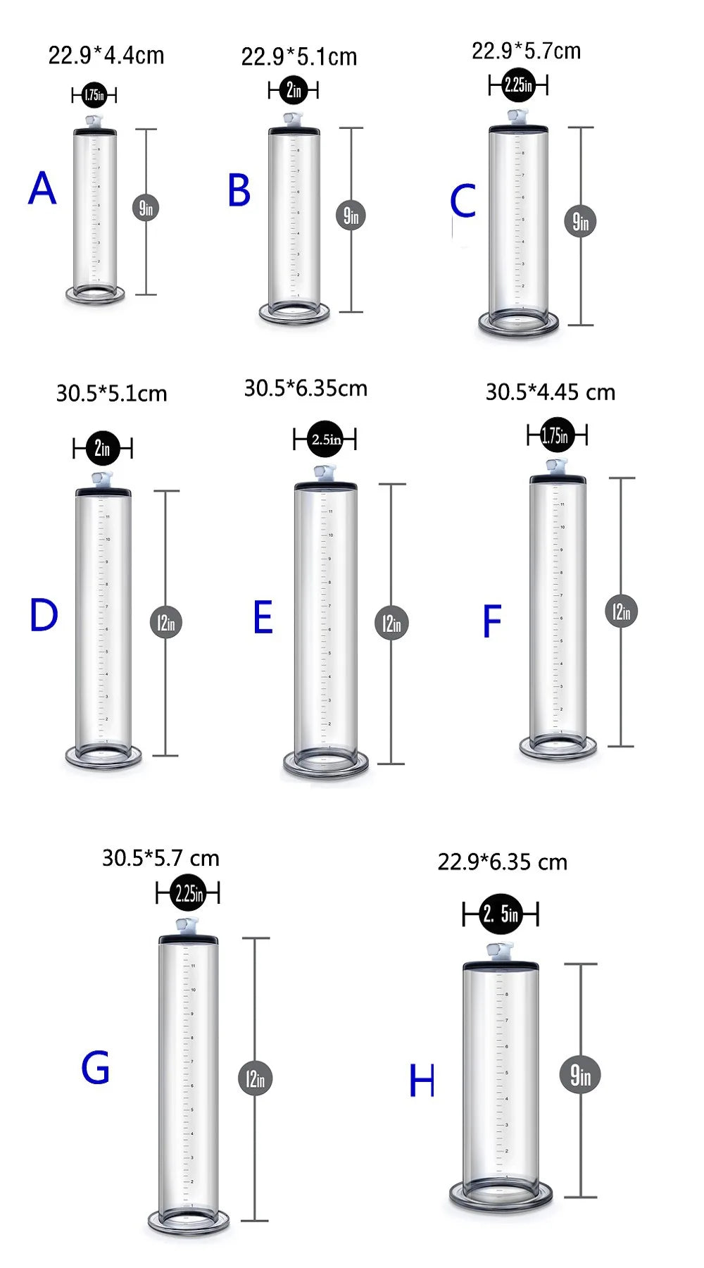 Penis Pump Male Masturbation Acrylic Manual Penis Enlarger Sex Toy for Men Vacuum Pump Penis Extender Trainer Adults Sex Product