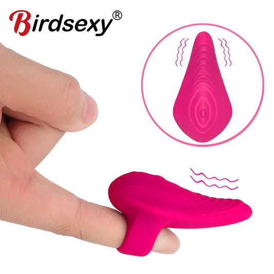 Vagina Touch Finger Vibrator For Women Clitoris G Spot Stimulator  Vibrator Sex Toys for Couple Female Masturbator Adults Toys