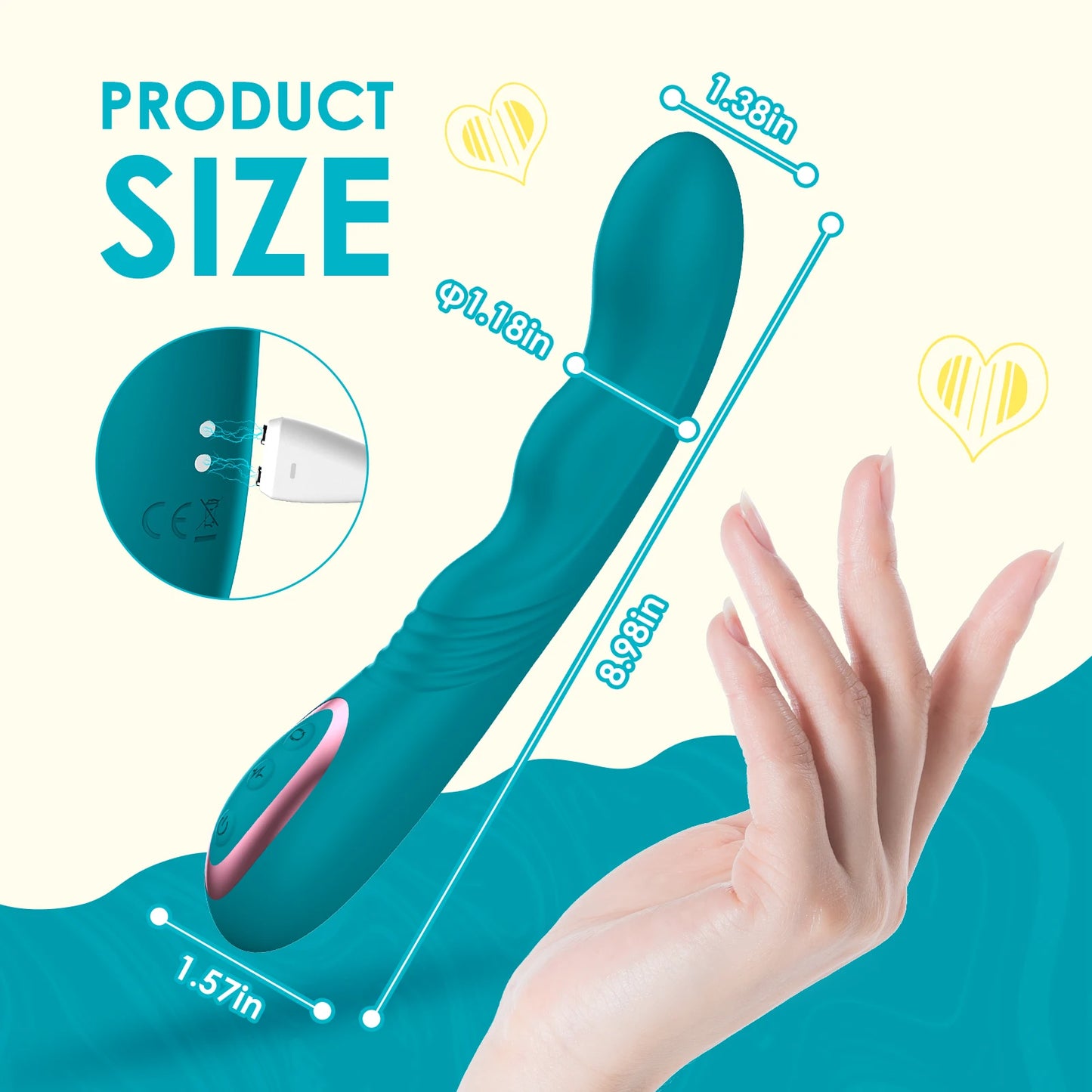 Rotating 360° Rocking Vibrator 10 Modes G Spot Vagina Vibrating Clitoral Stimulator Dildo Female Masturbator Sex Toys for Woman