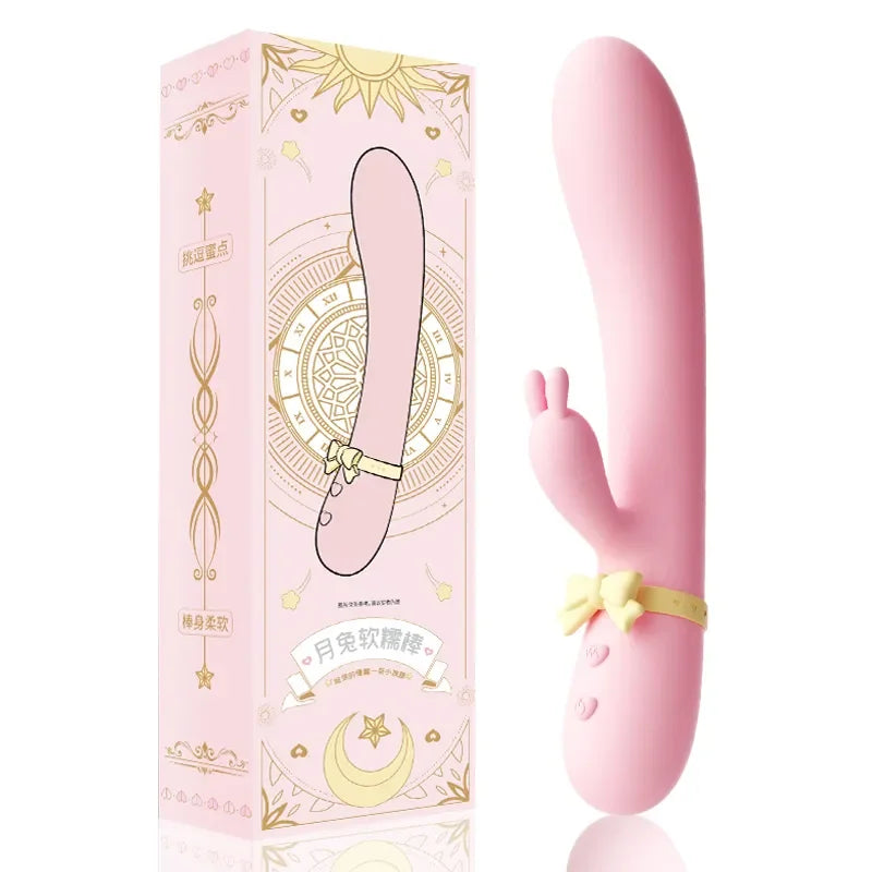 vibrator for woman sex toy Silicone Rabbit Vibrator USB Rechargeable Waterproof G-Spot Stimulating Clitoral Stimulator UYO