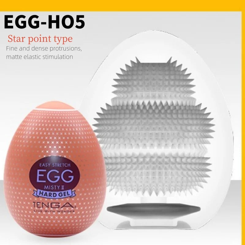 TENGA EGG Male Pocket Pussy Masturbator Cup Portable Stimulating Penis Massager Silicone Stretchable Masturbator Adult Wholesale