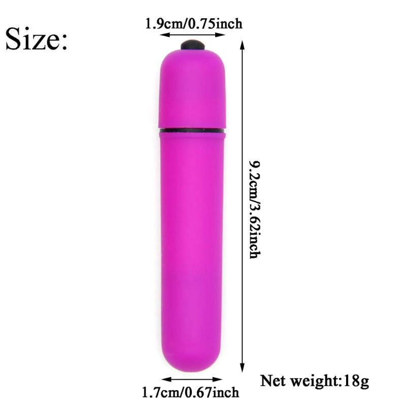 20RD Mini Compact Powerful Multi-Speed Bullet Shape Personal Vibrating Massage Tools