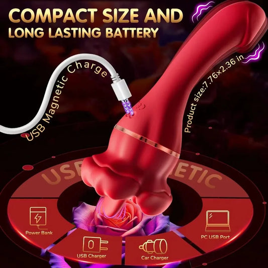 Tongue licking vibrator Female masturbator clitoral G-spot stimulation Adult sex toy G-spot vaginal stimulation waterproof