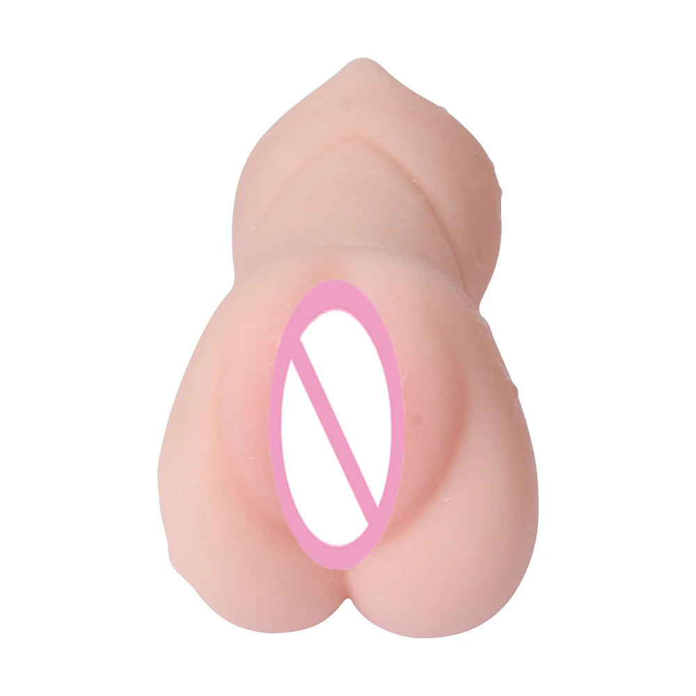 Masturbation Soft Stick Male Masturbator Artificial Vagina Simulator Realistic Rubber Vaginal Industrial Pussy Sex Toys For Men