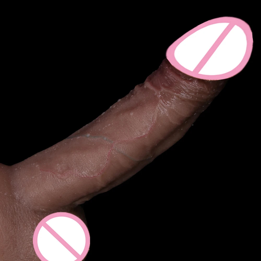 New Arrivals Realistic Dildo Soft Penis Huge Female Pussy Massager Suction Cup Anal Plug Sex Toys For Woman Masturbator Dick Hot